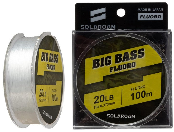 Toray Solaroam Big Bass Fluoro Line - 100m