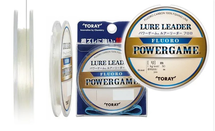 Toray Power Game Lure Leader Fluoro - 30m
