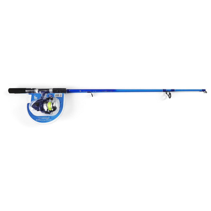 Forceten 6ft Blue Fishing Combo