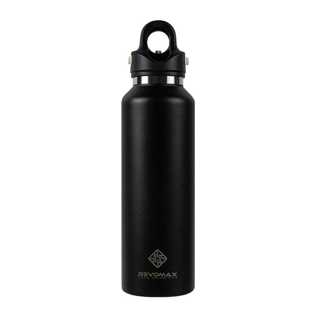 Revomax 592ml / 20oz Twist-free 316 Stainless Steel Insulated Bottle - Onyx Black