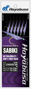 Hayabusa EX129 Sabiki - UV Mackerel Skin