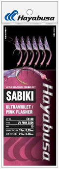 Hayabusa EX130 Sabiki - UV Pink Skin