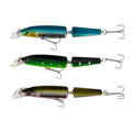 Forceten Size 14 Assorted Colours Outback Wobbler Fishing Lure - 3 Pack