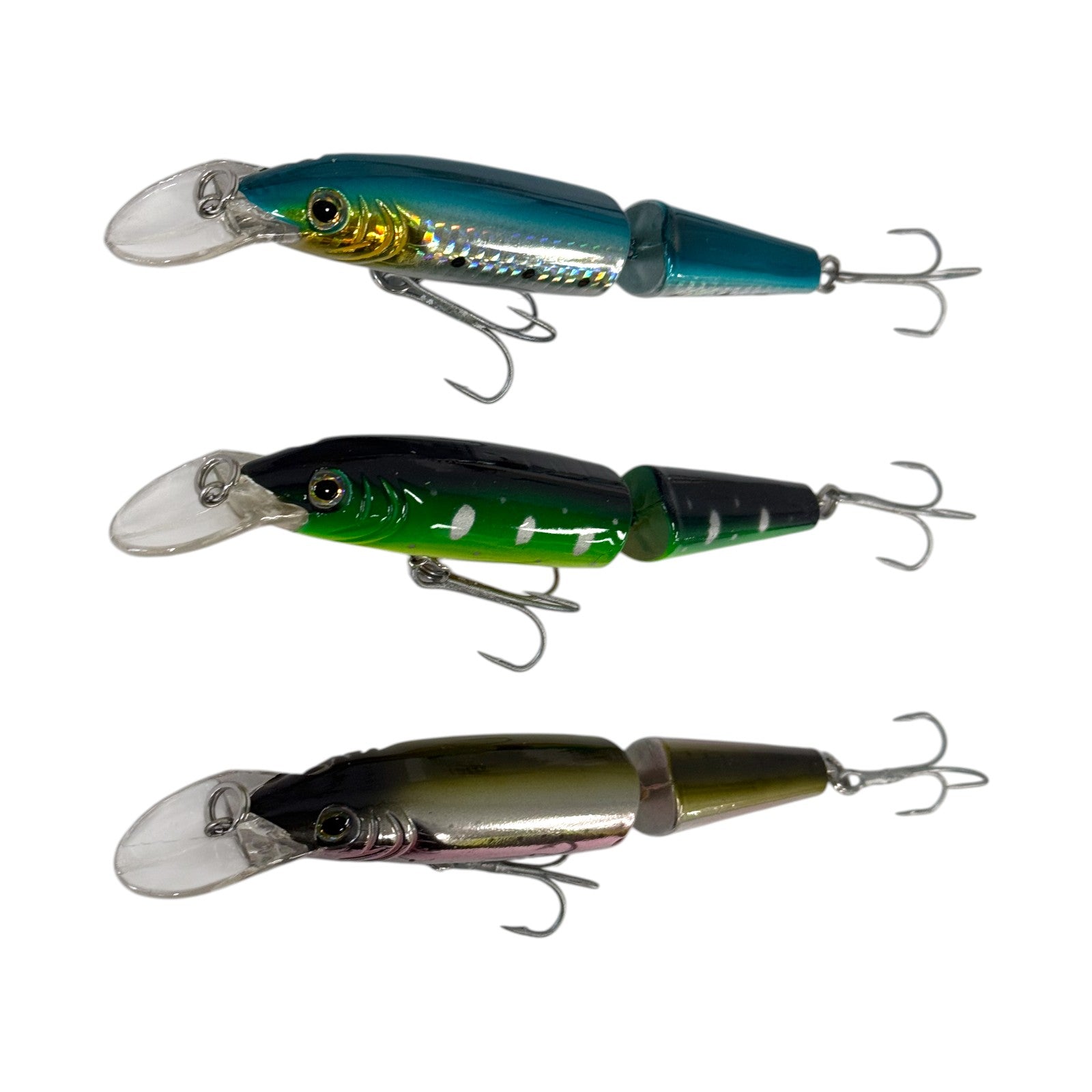 Forceten Size 14 Assorted Colours Outback Wobbler Fishing Lure - 3 Pack