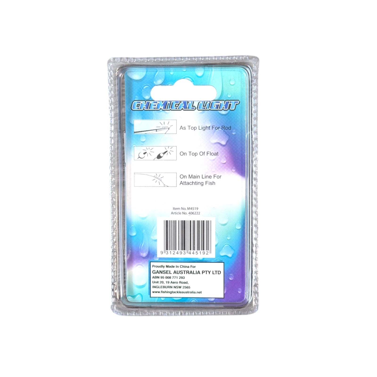 Forceten 4.5mm Starlight Glow Stick for Night Fishing