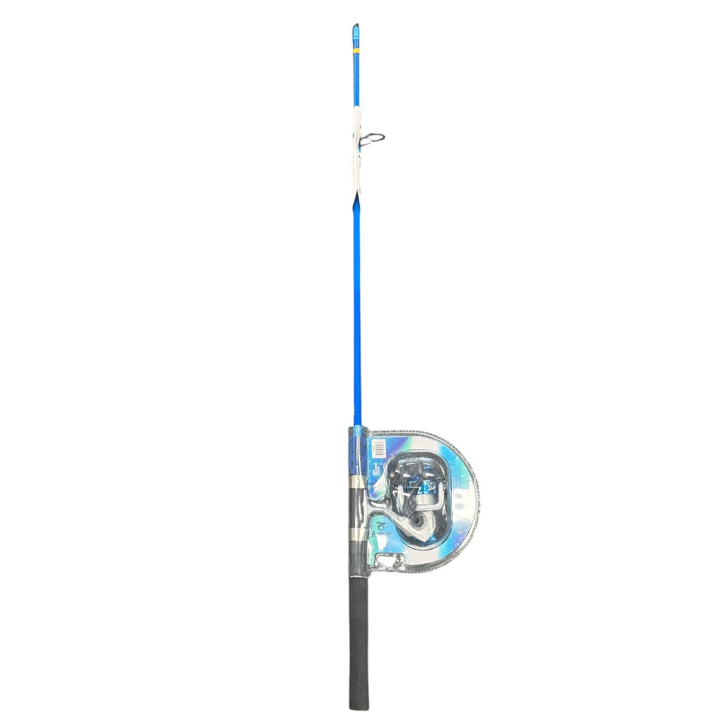 Forceten 6ft Blue Fishing Combo