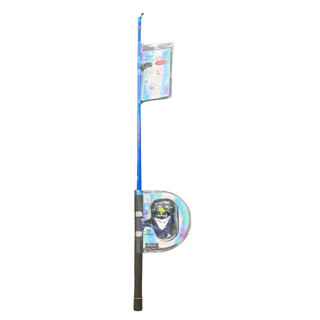 Forceten 6ft Ready To Fish Fishing Combo