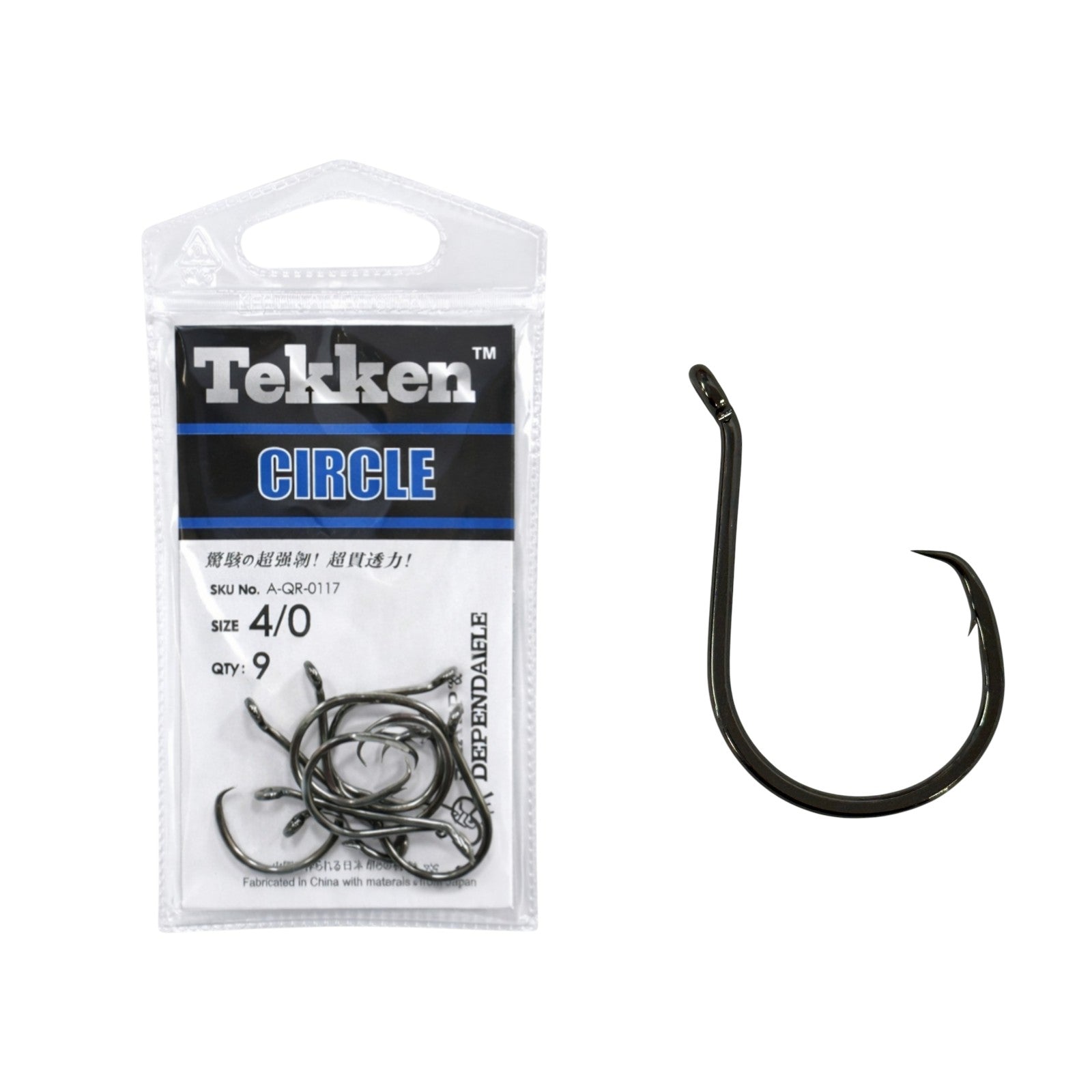 Tekken 4/0 Circle Hooks - 9 Pack