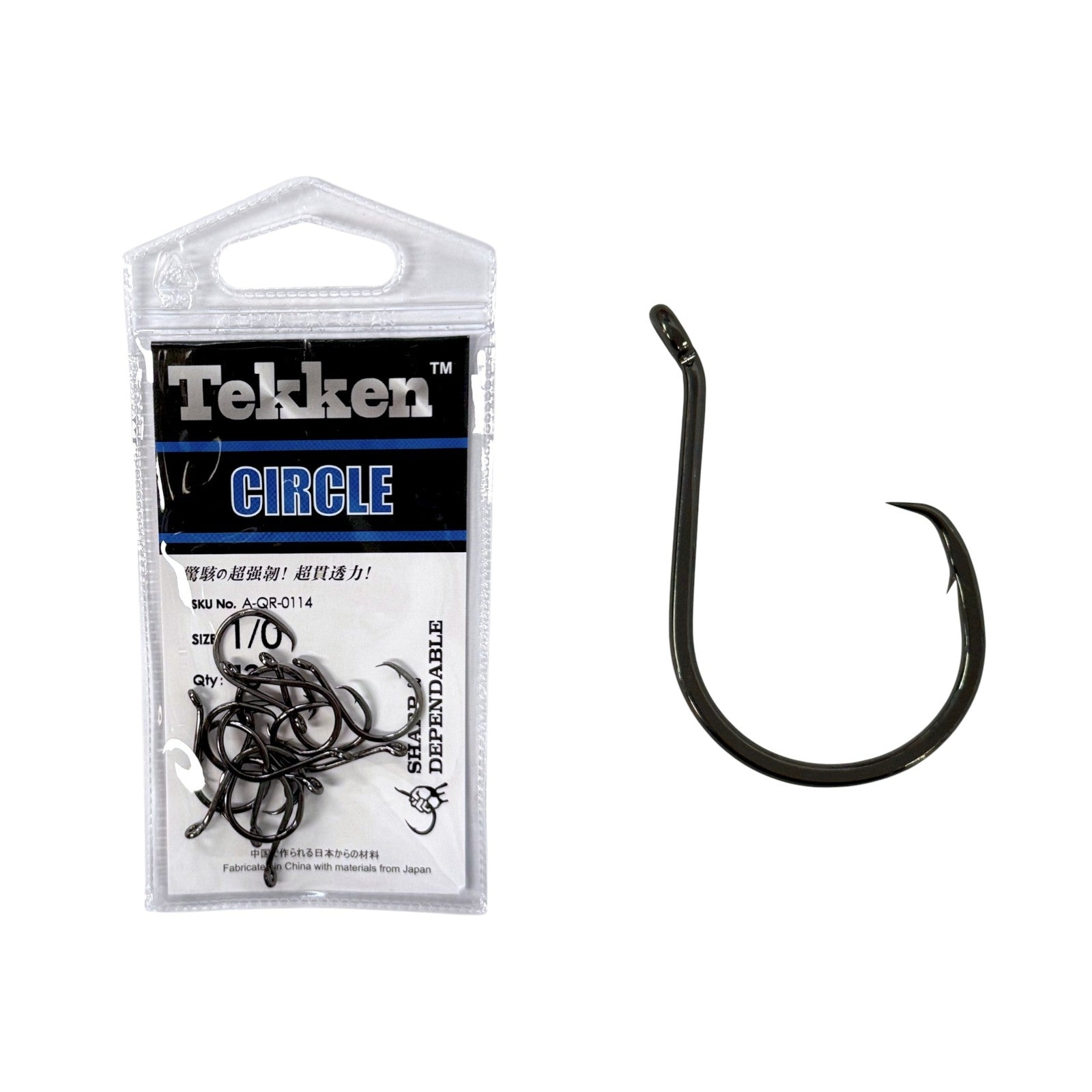 Tekken 1/0 Circle Hooks - 13 Pack
