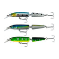 Forceten Size 8 Assorted Colours Outback Wobbler Fishing Lure - 3 Pack