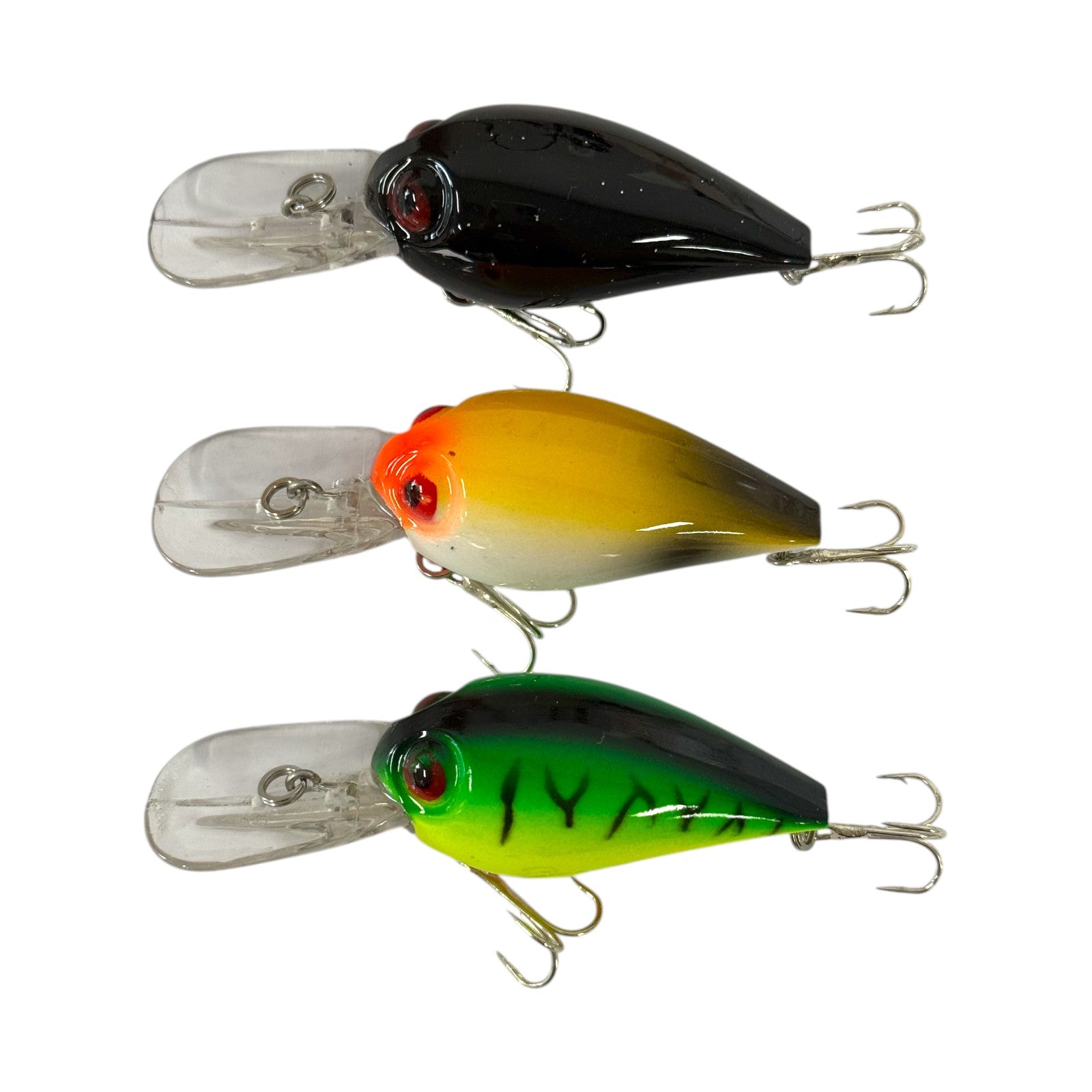 Forceten Size 5 Assorted Colours Outback Mauler Fishing Lure - 3 Pack