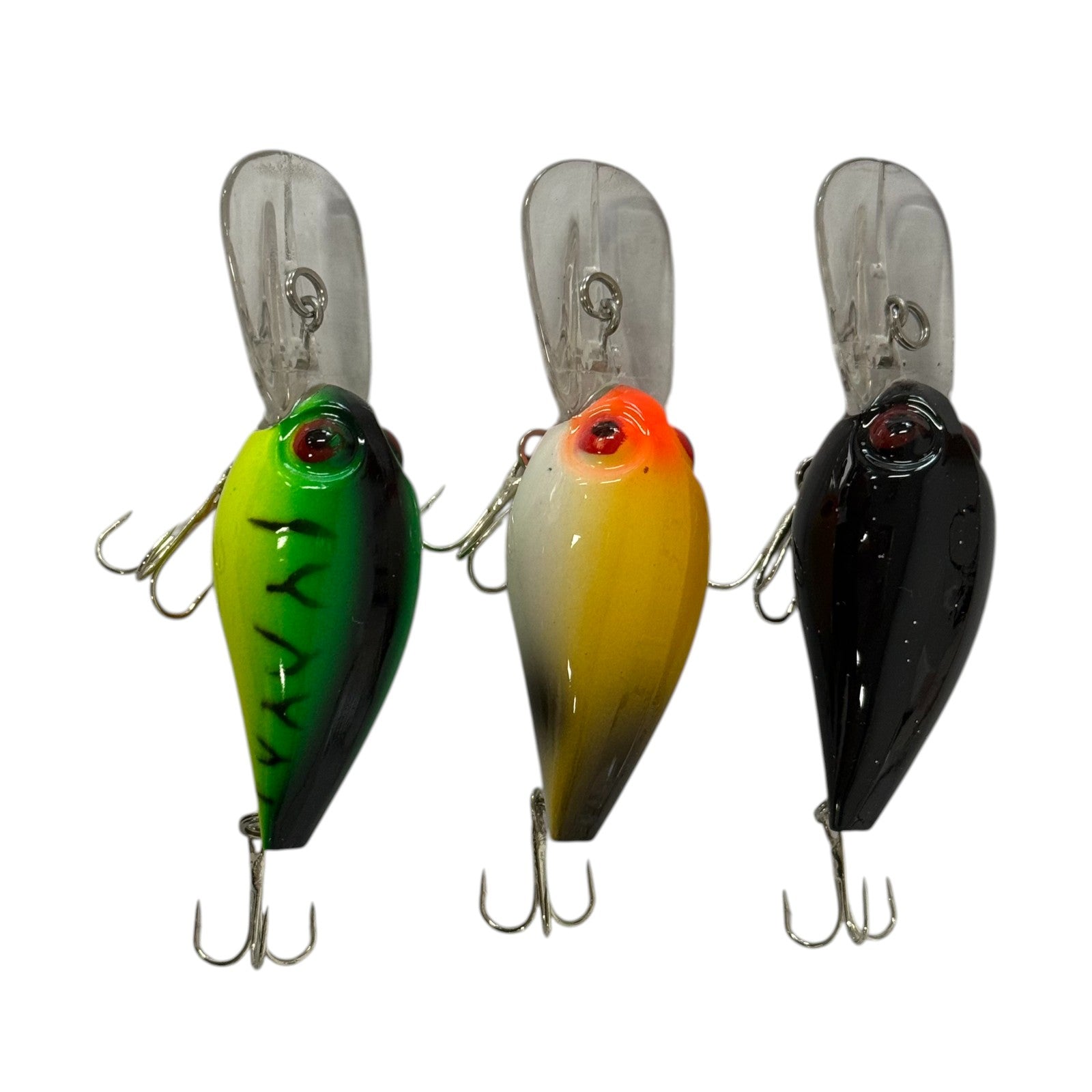 Forceten Size 5 Assorted Colours Outback Mauler Fishing Lure - 3 Pack