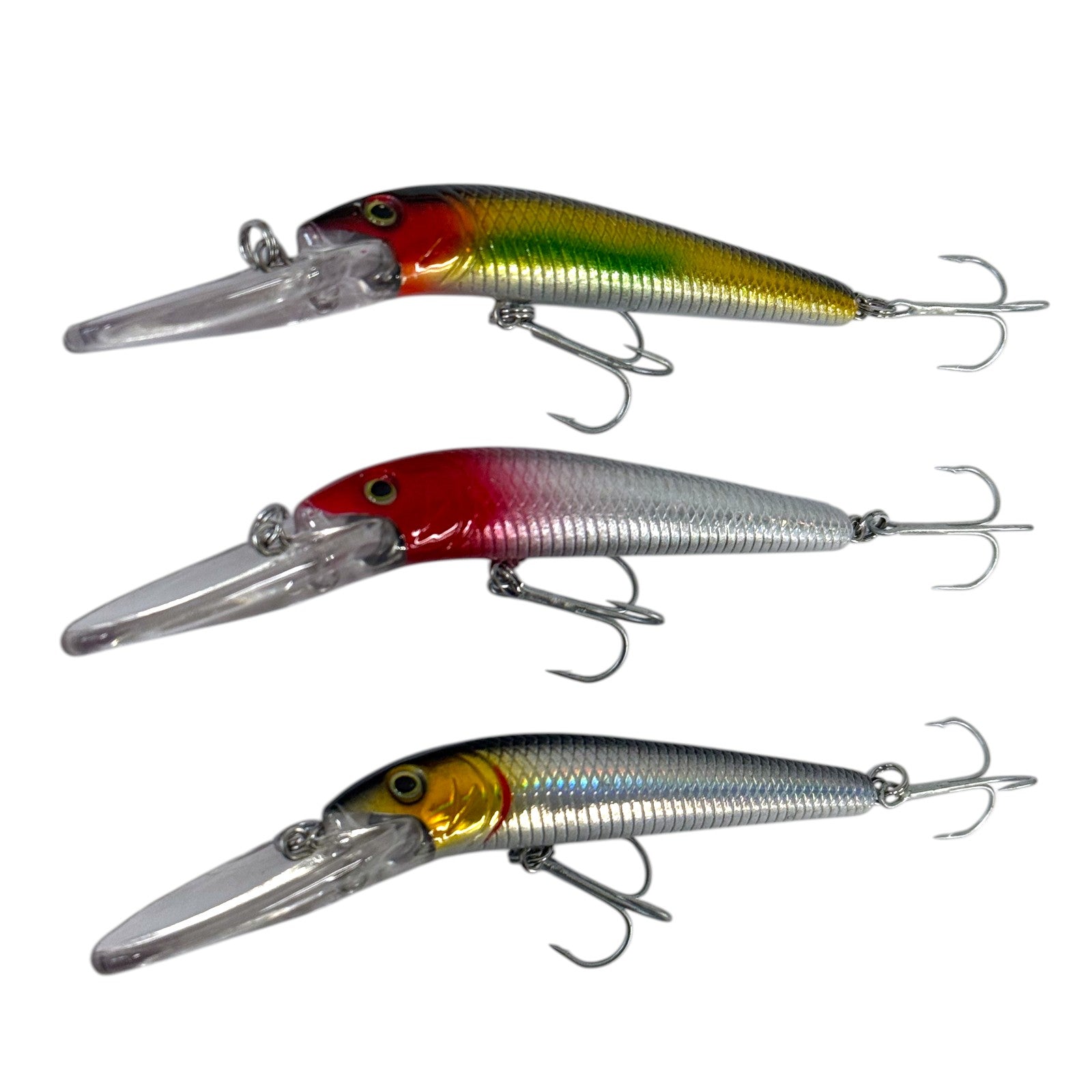 Forceten Assorted Colours Outback Diver Fishing Lure - 3 Pack