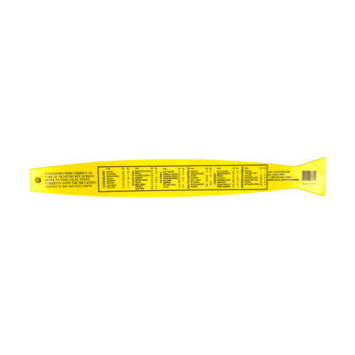 Forceten Fish Measure Ruler