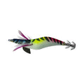 Forceten Inked Squid Jig - Neon Chartreuse Tiger