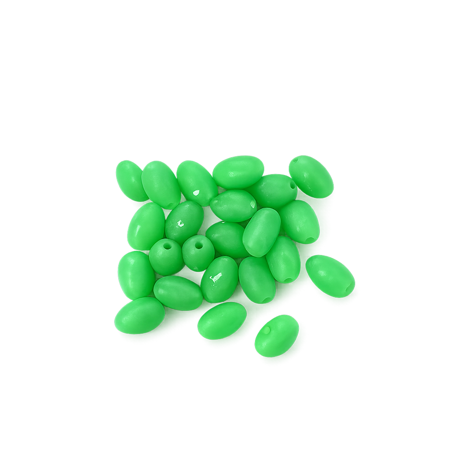 Forceten Green Soft Beads 20 Pack