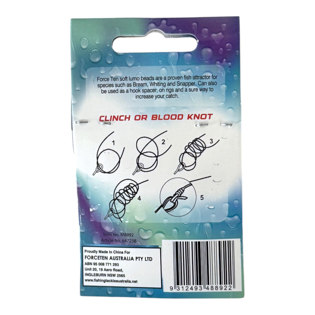Forceten Pink Soft Beads 20 Pack