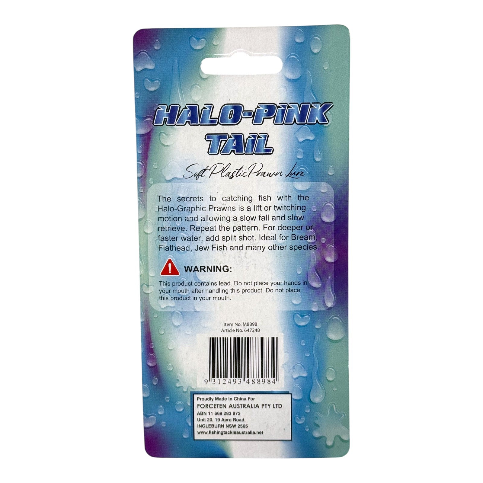 Forceten Halo Soft Prawn Lure - 3 Pack