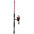Forceten 8ft Red Travel Stick Fishing Combo