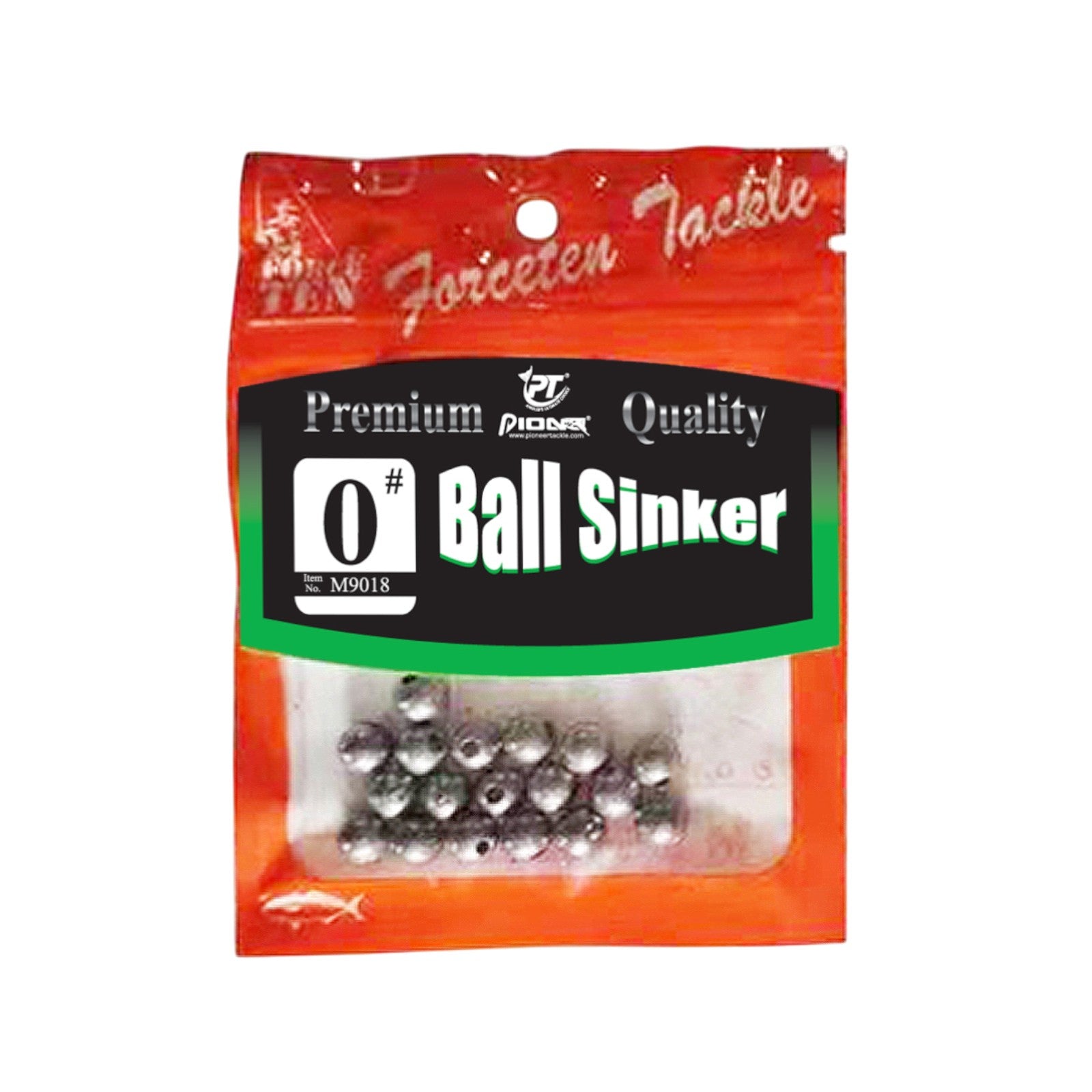 Forceten Size 0 Ball Fishing Sinker