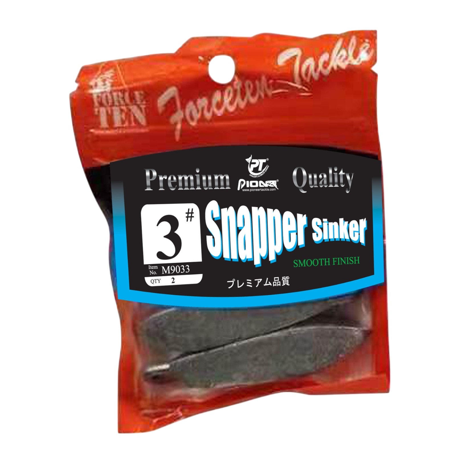 Forceten Size 3 Snapper Fishing Sinker