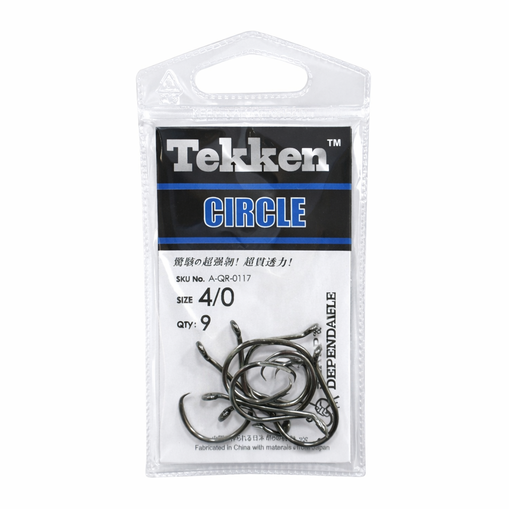 Tekken 4/0 Circle Hooks - 9 Pack