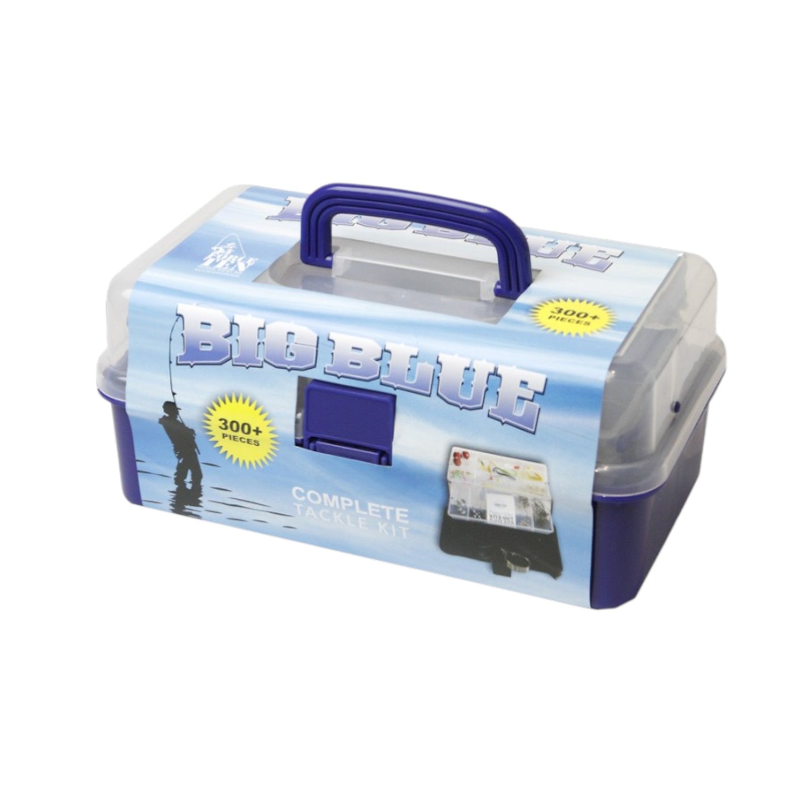 Forceten 300 Piece Big Blue Tackle Kit