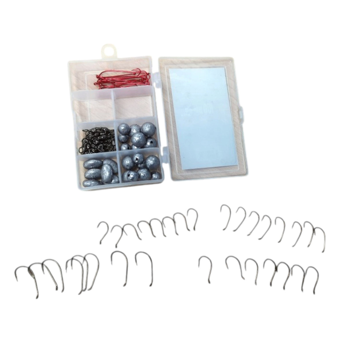 Terminal Tackle Kit - 100 Piece Mix Fishing Tackle