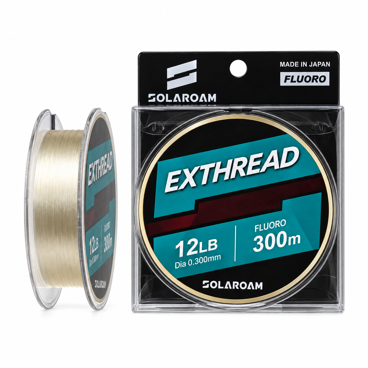 Toray Flurocarbon Line - Solaroam Exthread 300m